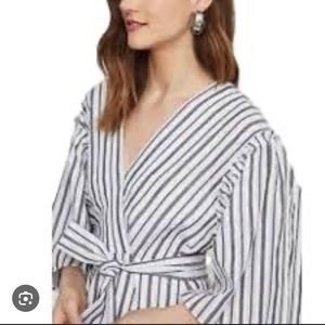 BCBG Maxazria Faux Wrap Dress Size S